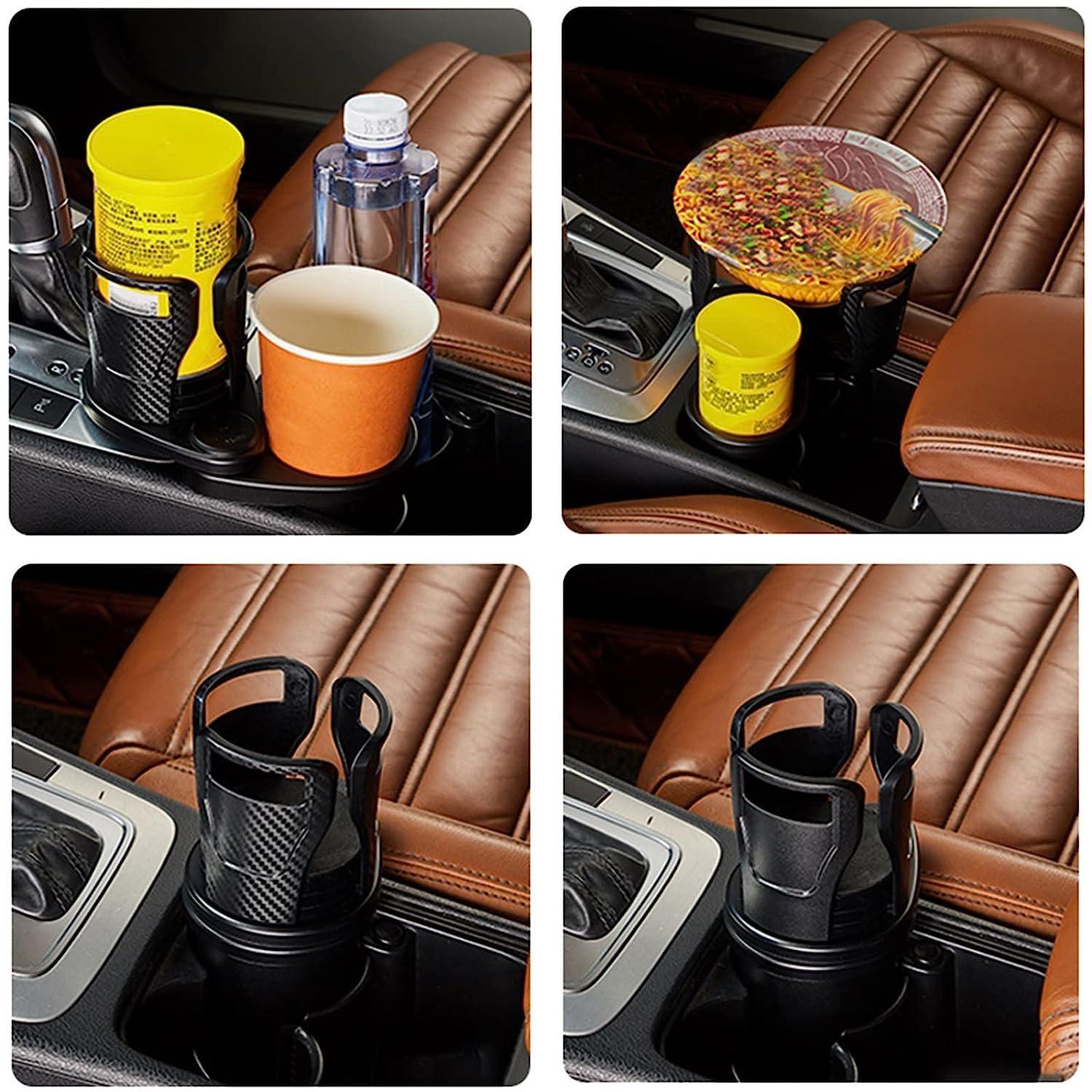 2 In 1 Multifunctional Car Drink Cup Holder Organizer Car Bottle 